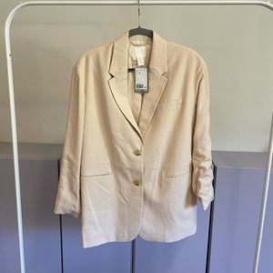 TAN BLAZER NWT